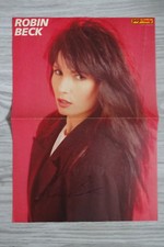 Robin Beck Autogramm signed 28x41 cm Poster gefaltet