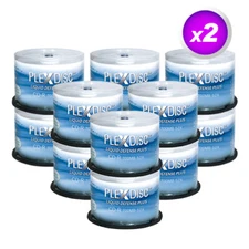 1200 PC PlexDisc 52X 700 MB CD-R Water Resistant White Inkjet Printable 641-C14
