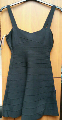 Herve Leger Signature 'Melina' A-Line Flared Bandaged Dress BNWT