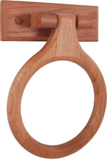 Towel Ring 9-1/4'' Dia. Wood Oak - LDR 165 9840 Exquisite