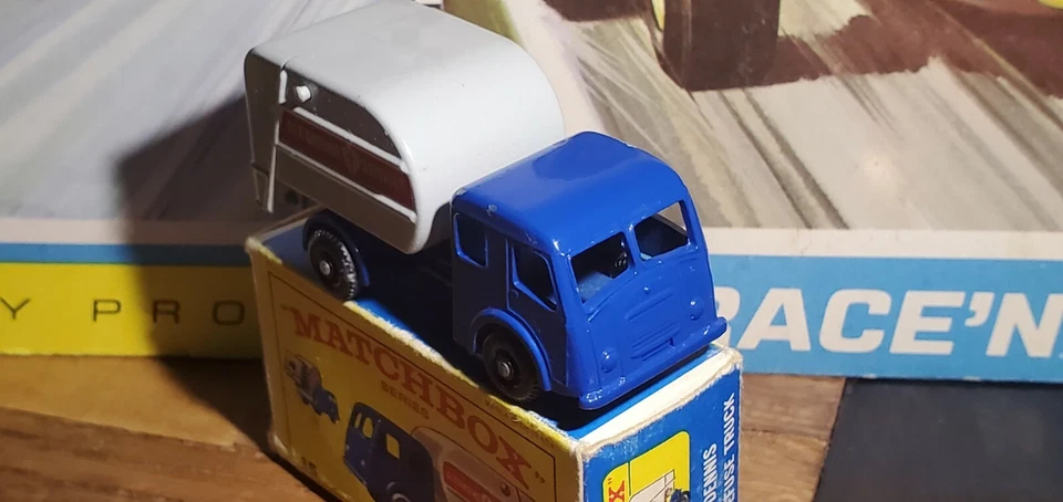 Vintage Matchbox Lesney 1963 15 C Dennis Refuse Truck NM w/ Original Box #15 + - Image 3 of 4