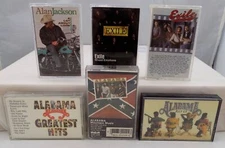 Cassette Tape Lot x6 Country ALABAMA Greatest Hits Mountain ALAN JACKSON EXILE