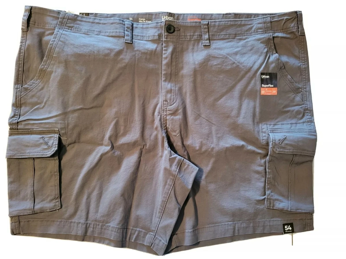 MEN S URBAN PIPELINE CARGO SHORTS SIZE 54 SUPER FLEX FABRIC AND 6
