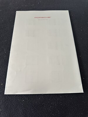 1992 Porsche 968 / 911 / 964 / 928 GTS Colour & Upholstery Brochure – German Original