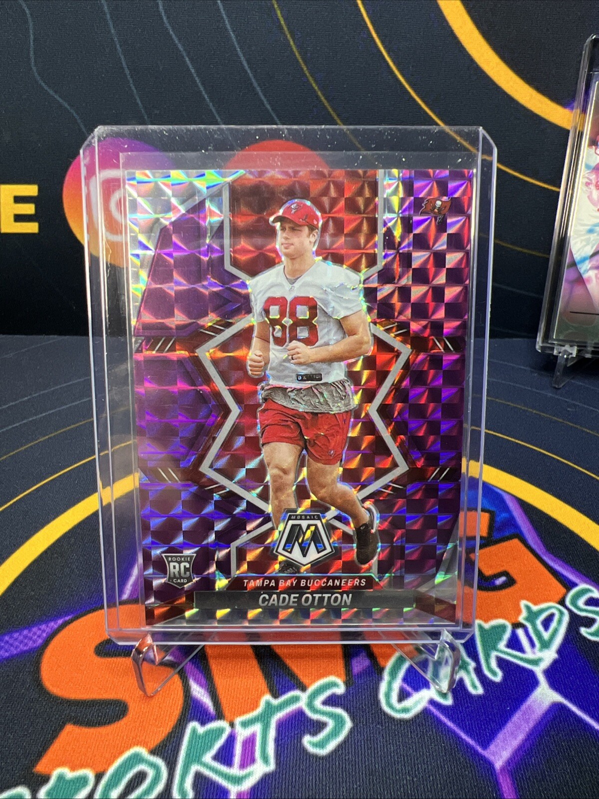 2022 Mosaic Cade Otton Purple Rookie /49 Tampa Bay Buccaneers #361