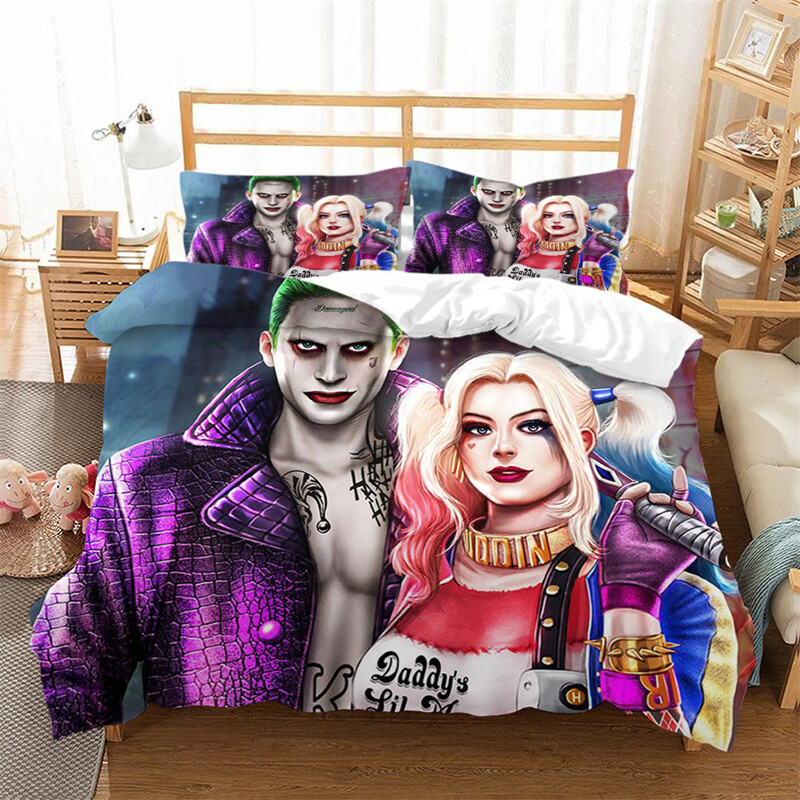 Housse De Couette Harley Quinn Et Deadpool Parure De Lit Ensemble De L Quinn Et Deadpool Parure De Lit Ensemble De Literie Housse De Couette Harley Quinn Et Deadpool Parure De Lit Ensemble De L Quinn Et Deadpool Parure De Lit Ensemble De Literie