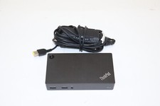 Lenovo ThinkPad 40A7 USB 3.0 DK1522 Docking Station 40A70045US w/ Adapter Cable
