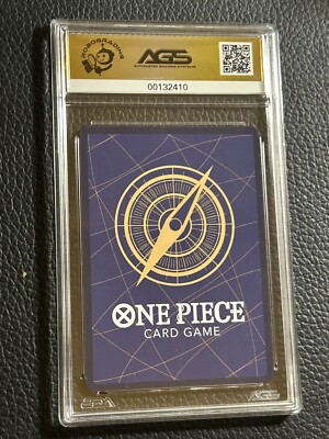 AGS 10 One Piece Card Game Kuzan Alternate Art OP02-121 SEC