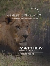 Genesis to Revelation: Matthew Leader Guid... 9781501848445 by Luccock, Robert E