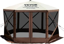 Pop up Gazebo Screen Tent, Pop-Up Instant Gazebo Tent with Mosquito Netting Outd