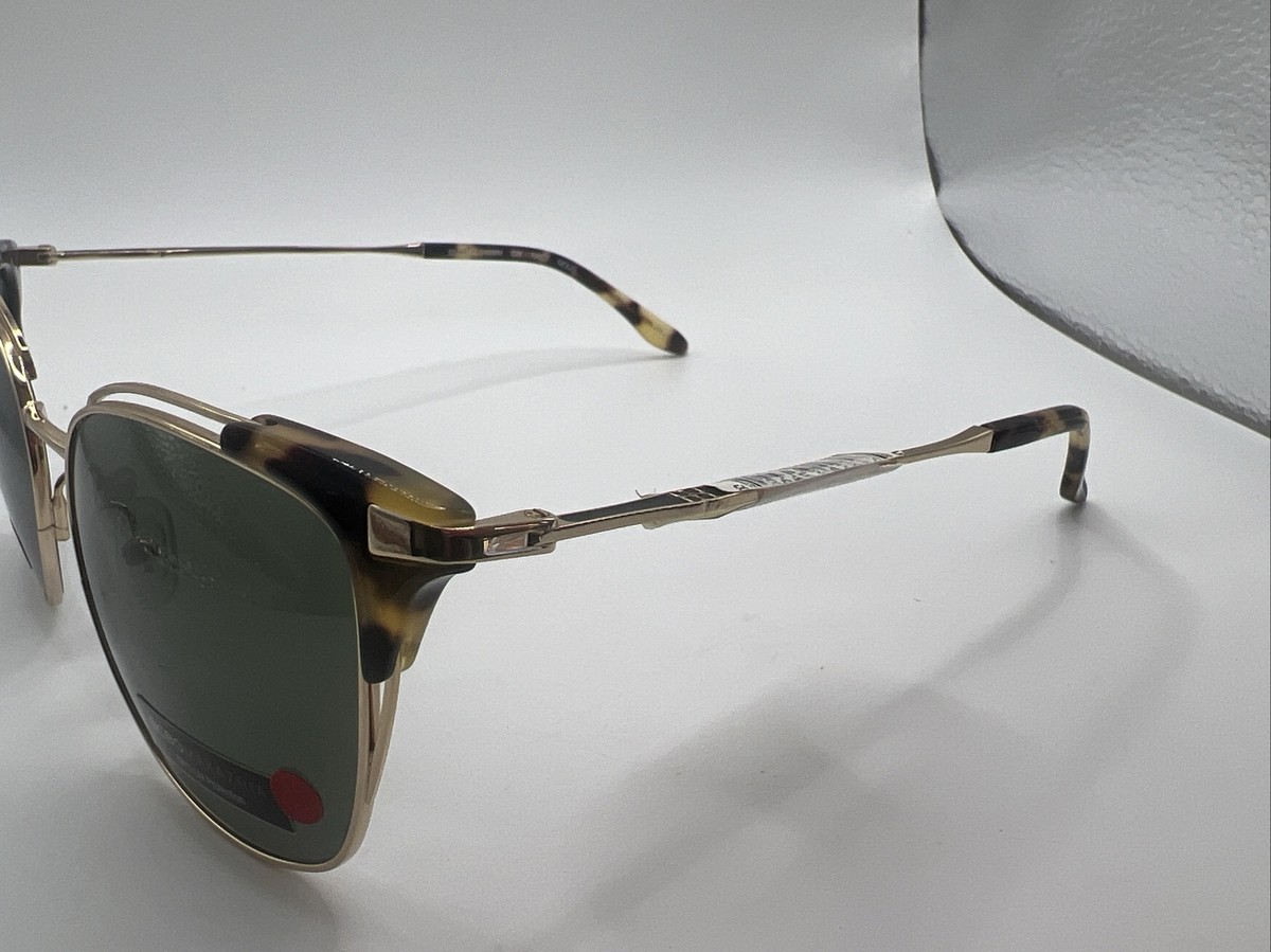 BCBGMAXAZRIA Sunglasses RACY GOLD Tortoise Cat Eye Green  display picture 3