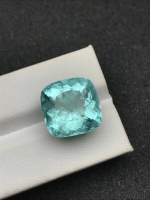 Seafoam Green Aquamarine 17.03ct – 15mm (AQ0931) Natural Gemstone