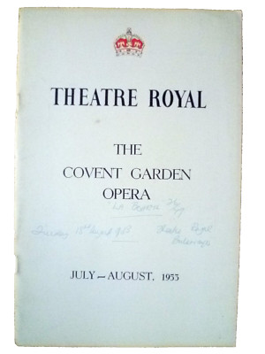 1953 Aida / La Boheme / Die Hochzeit des Figaro / Gloriana Mehrspielprogramm