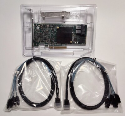 Genuine LSI 9311-8i 12Gbps 8 Ports 3.0 PCI-E SATA SAS RAID Controller *2  8643