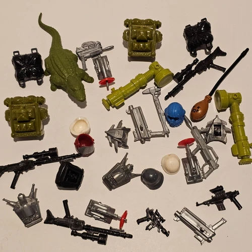 Lot of 1987 G.I. JOE Cobra ARAH Helmets Backpacks Accessories Parts YOU PICK