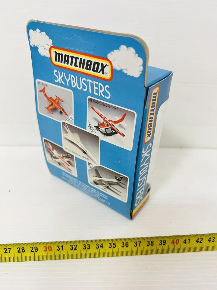 MATCHBOX SKYBUSTERS SB 10 BOEING PERFECT VINTAGE NEW!!! - Immagine 3 di 3