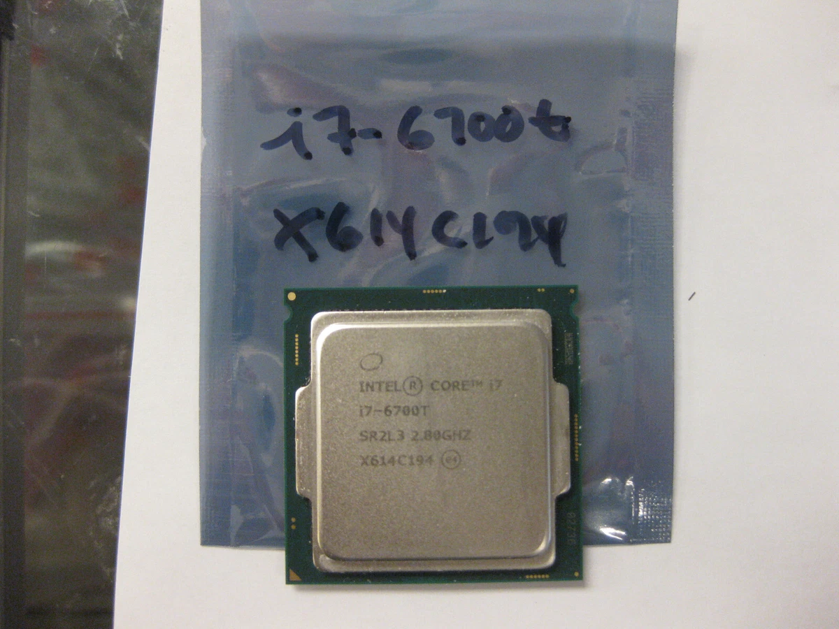 Intel SR2L3 Desktop CPU 2.80GHz Core i7-6700T LGA1151 Processor | eBay