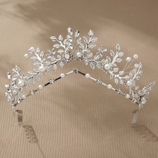 Wedding Bridal CZ Crystal Tiara