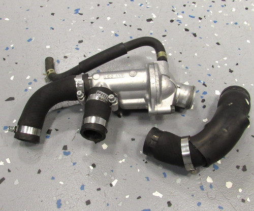 Complete OEM Thermostat Assy. w/Radiator Hoses *NICE! 98-01 YZF-R1 YZFR1 T-stat