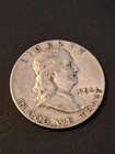 1954-P Franklin Half Dollar Coin