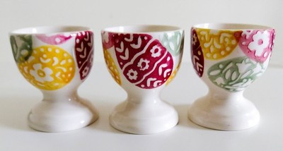 Emma Bridgewater Eierbecher Ostern Jagd Set 3 Brandneu ohne Verpackung Qualität Geschenk Landhaus Zuhause Kinder