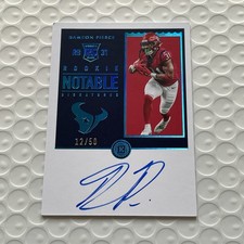 2022 Panini Encased - Rookie Signatures Dameon Pierce #RNS-DP /50 (AU, RC)