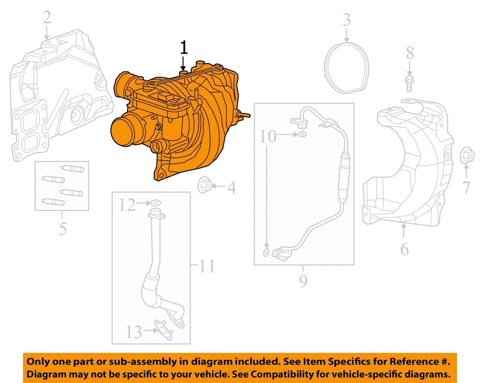 Jeep Cherokee 2019 turbocompresor OEM 38 k millas - LKQ342497192 Foto 4 de 4
