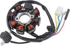 Ignition Stator Magneto 5 wire AC 8 Pole Coil for 49cc 50cc 80cc 125cc 150cc 139