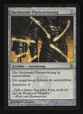 Night Steel Plate Armor - Mirrodin's Siege - Near Mint - GER - MTG / Magic