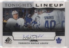 2019 Upper Deck SP Game Used Tonight's Lineup 1/1 Nikita Zaitsev 12/8/2018 pb8