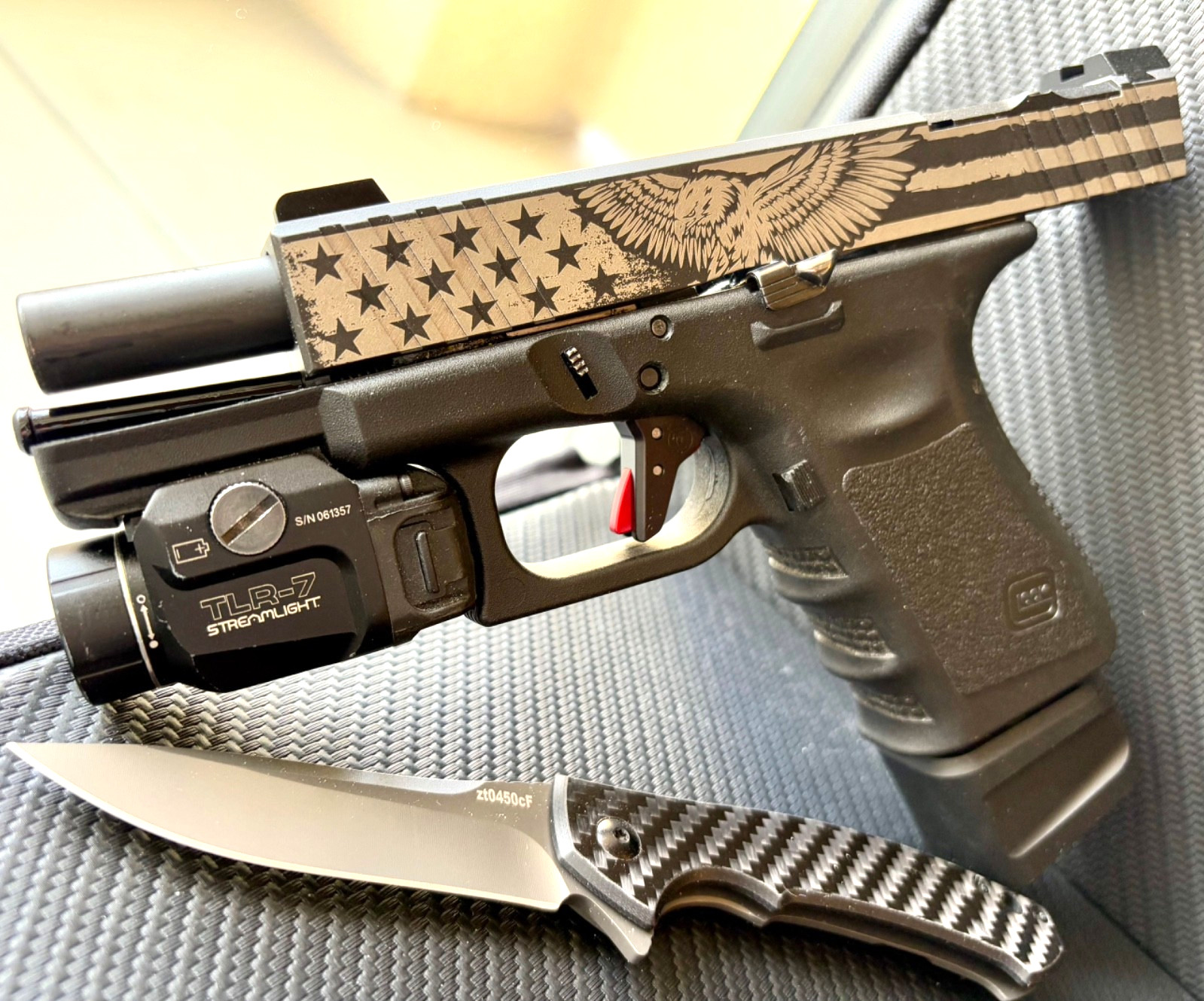 Custom Glock 19 Gen 3 Slide Complete G19 RXM Upper Trijicon RMR Cut ...