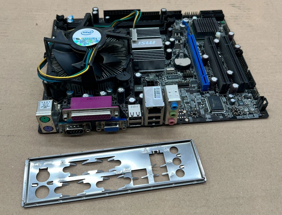 Scheda Madre MSI Ms-7592 Ver 5.2 per PC Scoket LGA775 2x slot DDR3 Slot IDE - Immagine 2 di 3