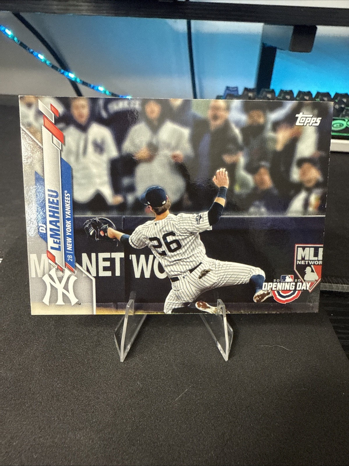 2020 Topps Opening Day DJ LeMahieu #79 SP Image Variation Yankees Baseball MLB