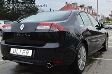 Ulter Duplex Sportauspuff Renault Laguna 3 Fließheck 2.0l je 90mm abgeschrägt