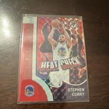 2023-24 Panini Mosaic Heat Check Stephen Curry #10 Mosaic Insert Warriors