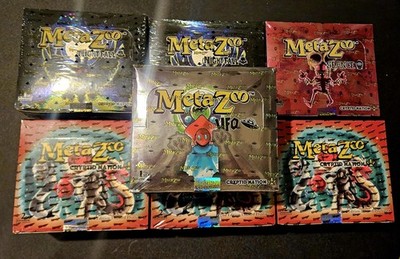 MetaZoo LOT 7x: 2x Nightfall Booster 3x CRYPTID NATION 2ND, 1X UFO, 1x SEANCE