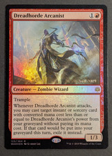 MTG Card - 1x Dreadhorde Arcanist - War of The Spark - NM Pre-Release Foil Magic