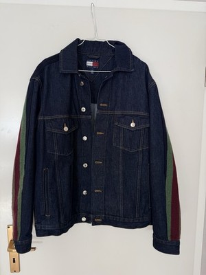 Tommy Hilfiger x Pendleton New York Stripe Blanket Wool Denim Jacket | Men's M