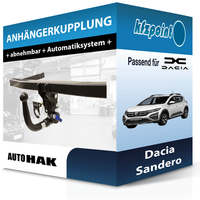 Auto HAK AnhäNgekupplung Abnehmbar Passend für Dacia Sandero 01.2021-Jetzt AHK