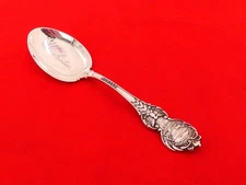 Vintage Sterling Silver Wichita Kansas Souvenir Spoon XC-16