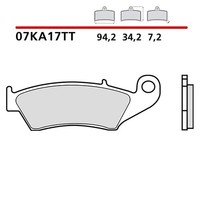 Brembo Vordere BREMSBELAGE-KIT FUR Honda CRF R 450 02-21-COD. 07KA17TT