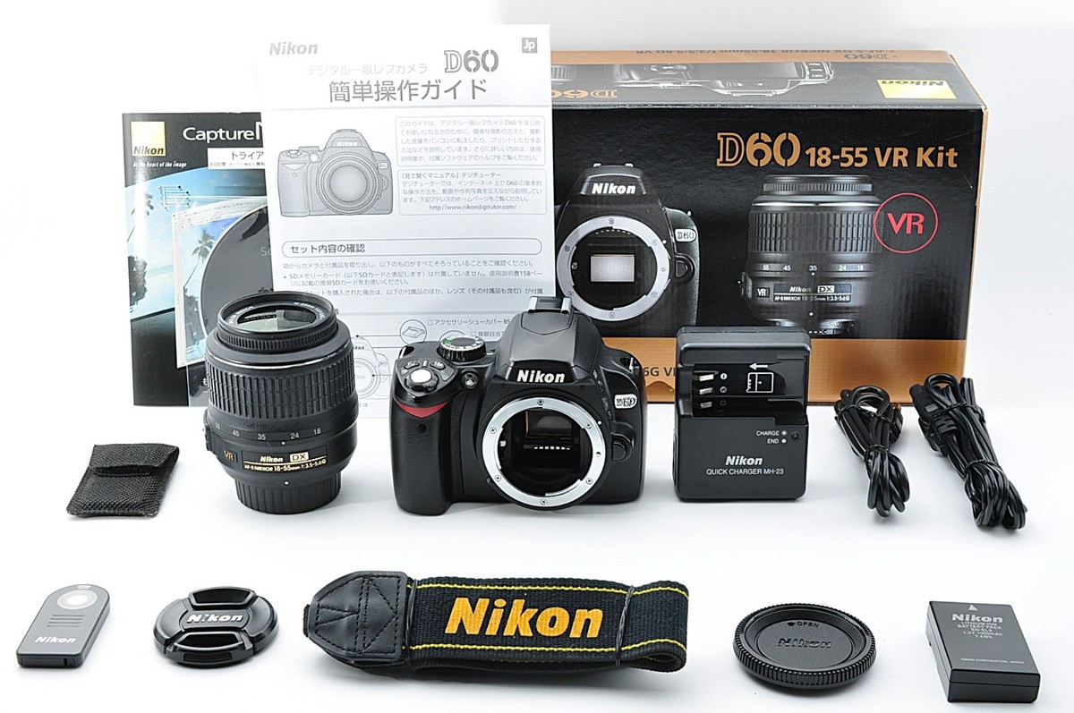 NIKON デジタル一眼レフカメラ D60 18-55 VR kit
