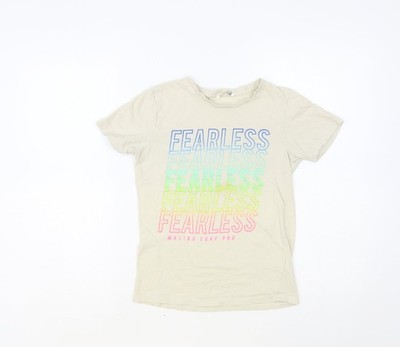 Beigefarbener Pullover T-Shirt Jungen UK-Größe 10-11 Jahre PEP&CO