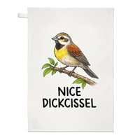 Gift Base Dickcissel Vogel KüChentuch Teetuch Weiß 100% Baumwolle 1 StüCk