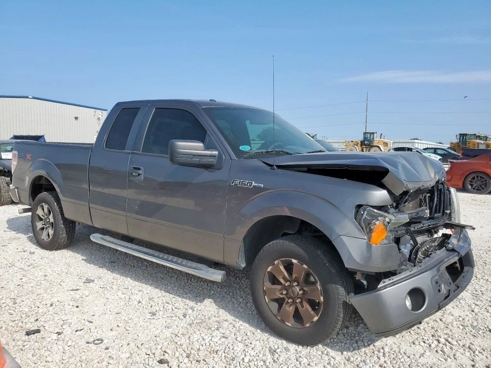 Passenger Sun Visor Crew Cab With Mirror Fits 11-14 FORD F150 PICKUP 598503 Foto 4 de 4