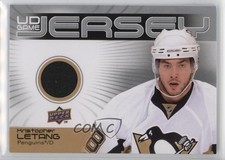 2010-11 Upper Deck UD Game Jersey Series 1 Kris Letang Kristopher #GJ-KL s6r