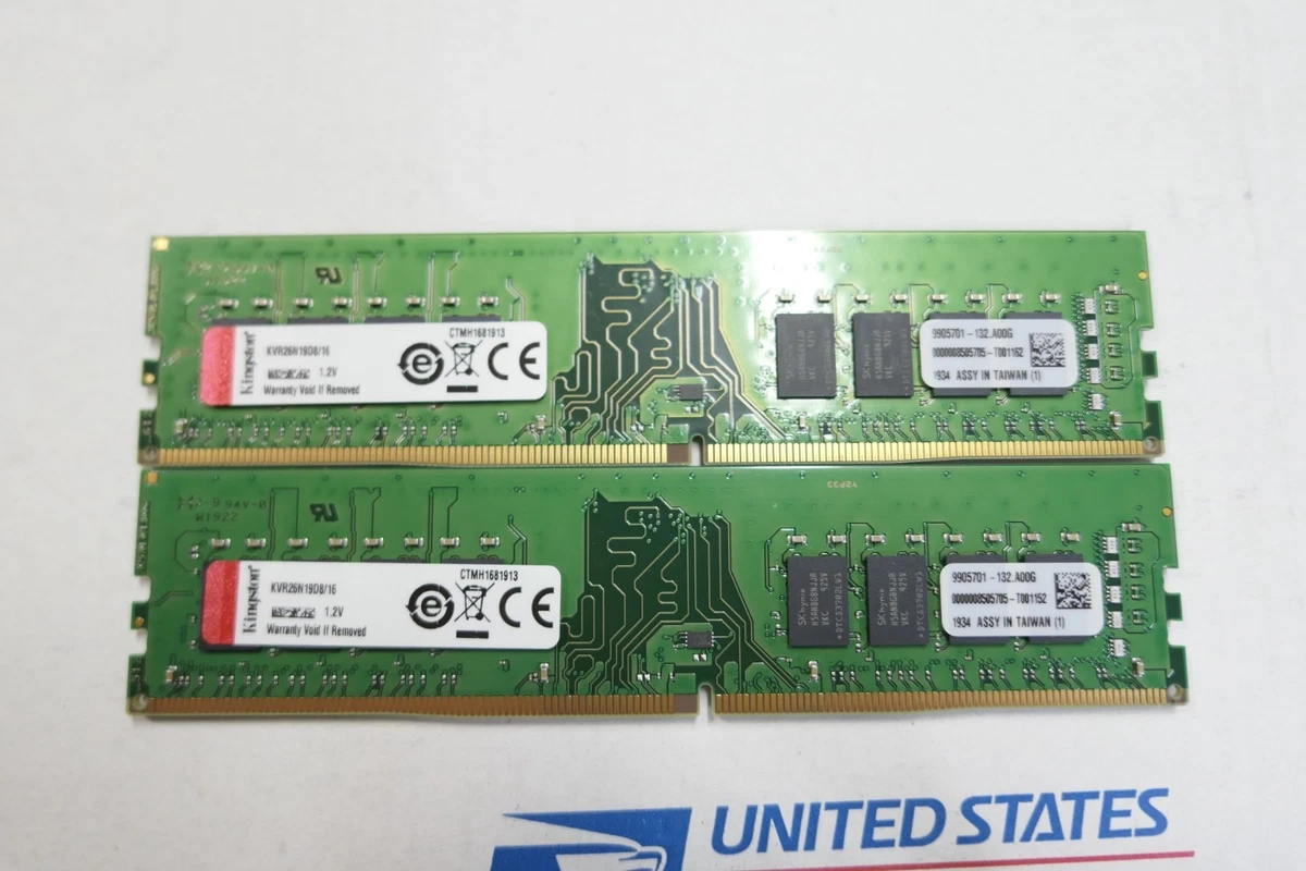 Kingston DDR4 SDRAM Memory (RAM) 2 Modules for sale | Shop with