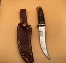 Chipaway Cutlery Bowie Hunting Knife  Stainless Steel With Sheath