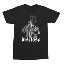 DISCLOSE - 'Band Singer' Shirt-punk black color cotton unisex TU234
