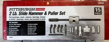 PITTSBURGH Slide Hammer and Puller Set, 14-Pi...